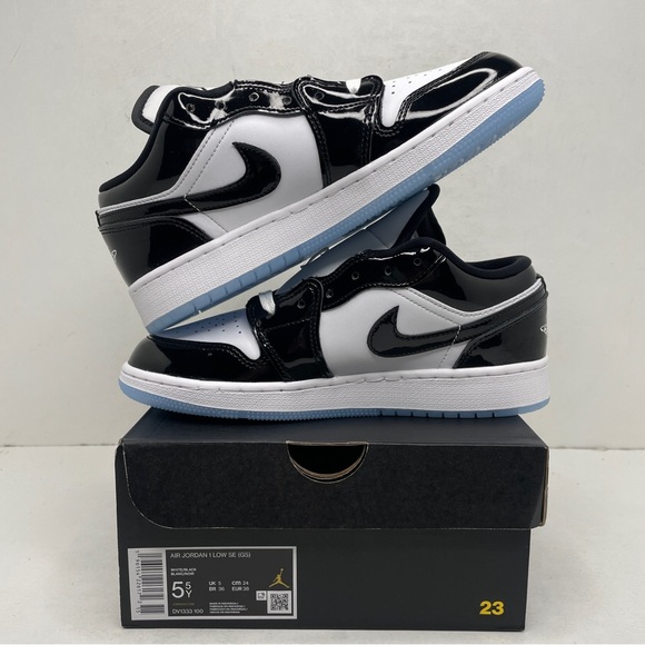 Nike Air Jordan 1 Retro Low GS “Concord/Space Jam” 2023 - Picture 3 of 4